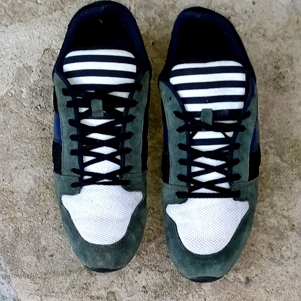AMI Aleksandre Mattiusi suede sneakers